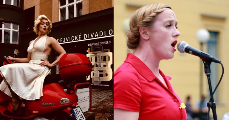 Šansonový večer v klubovně s Annou Schmidtmajerovou