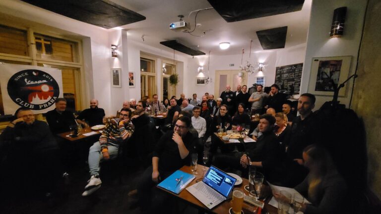Pozvánka na valnou hromadu Vespa Clubu Praha